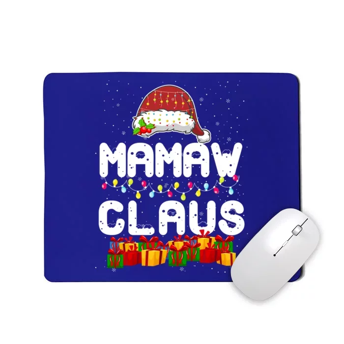 Mamaw Claus Matching Christmas Grandma Xmas Santa Gift Mousepad