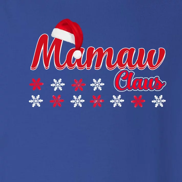 Mamaw Claus Matching Family Christmas Pajamas Funny Gift Toddler Long Sleeve Shirt