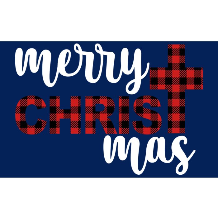 Merry Christ Mas Jesus Birthday Christmas Bumper Sticker