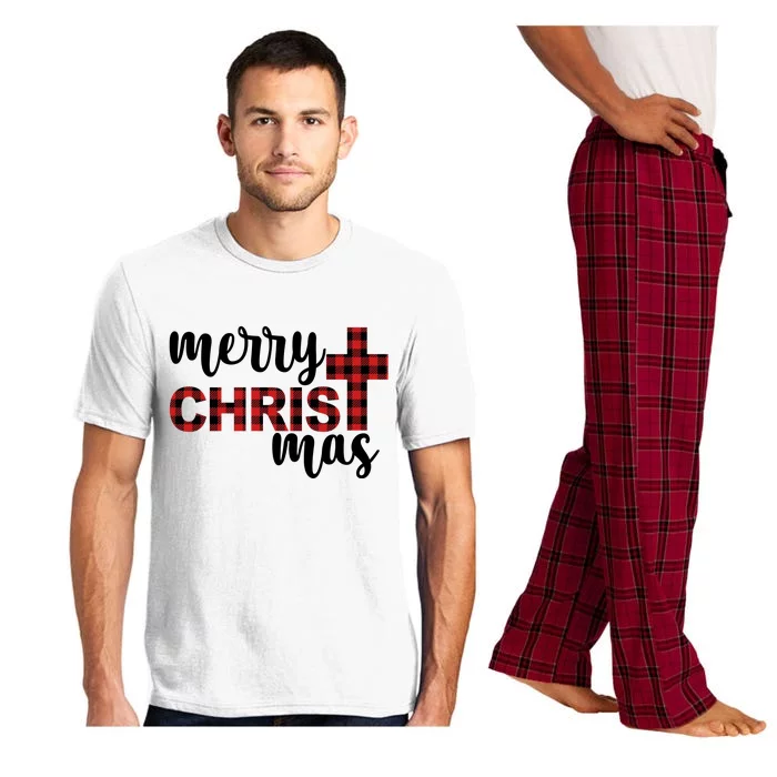 Merry Christ Mas Jesus Birthday Christmas Pajama Set