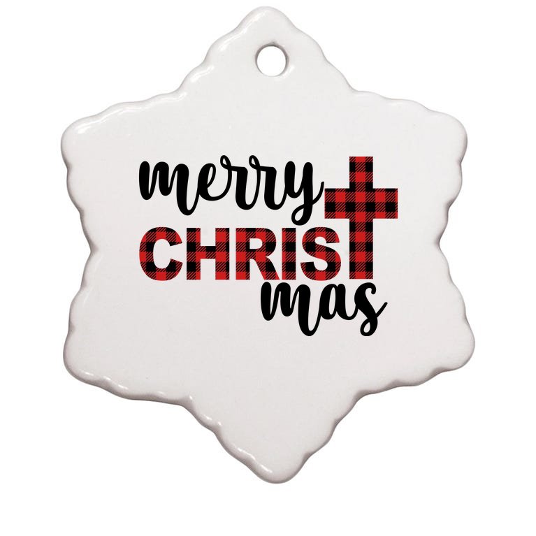 Merry Christ Mas Jesus Birthday Christmas Christmas Ornament