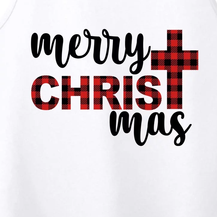 Merry Christ Mas Jesus Birthday Christmas Performance Tank