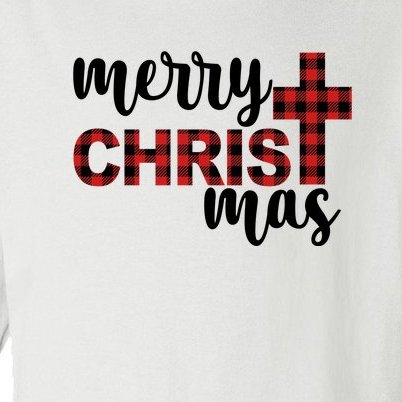 Merry Christ Mas Jesus Birthday Christmas Toddler Long Sleeve Shirt