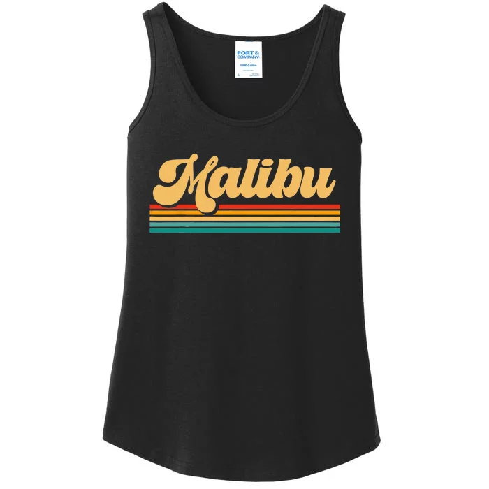 Malibu California Ladies Essential Tank