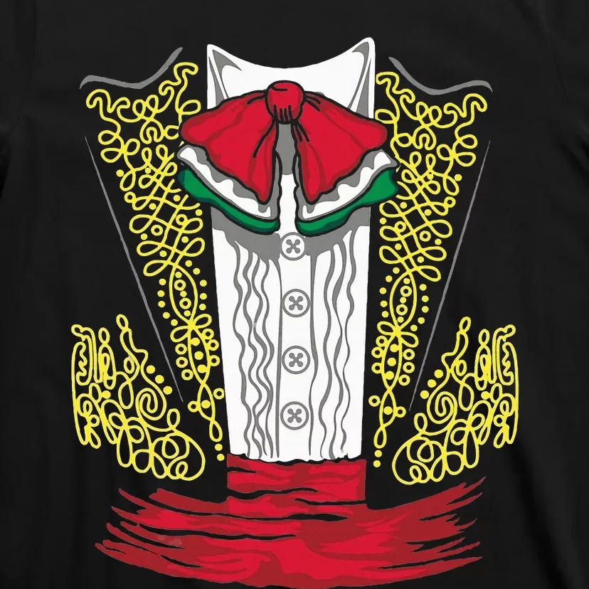 Mariachi Charro Mexican Costume For Dia De Los Muertos T-Shirt