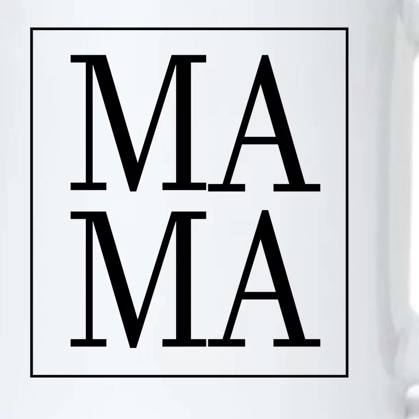 Mama Cute Mother's Day Gift Black Color Changing Mug