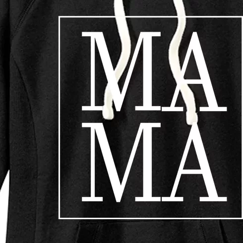 Mama Cute Mother's Day Gift Women's Fleece Hoodie