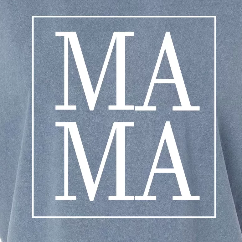 Mama Cute Mother's Day Gift Garment-Dyed Women's Muscle Tee