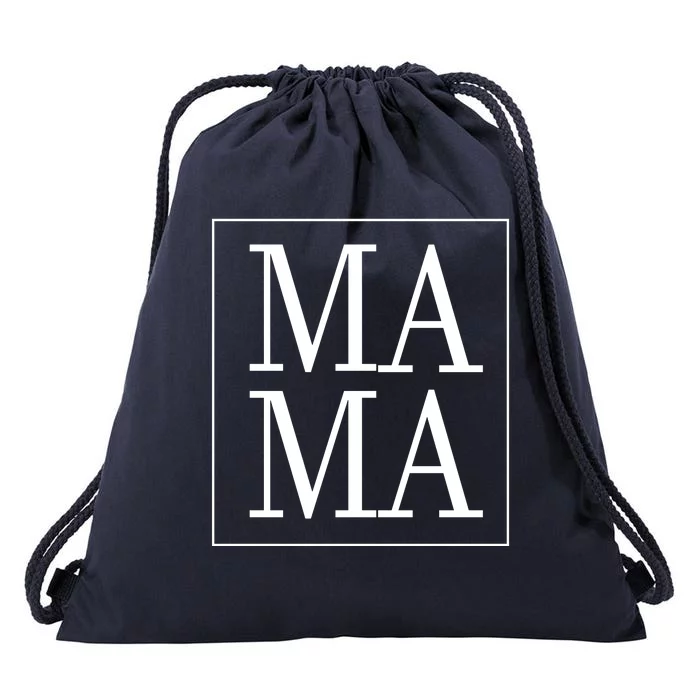 Mama Cute Mother's Day Gift Drawstring Bag