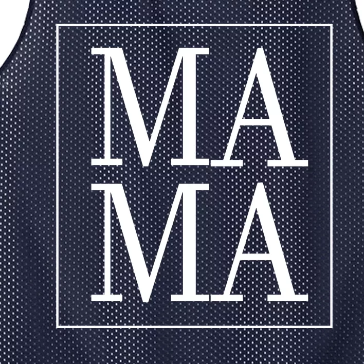 Mama Cute Mother's Day Gift Mesh Reversible Basketball Jersey Tank