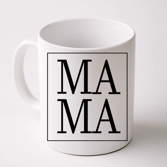 Mama Cute Mother's Day Gift Front & Back Coffee Mug