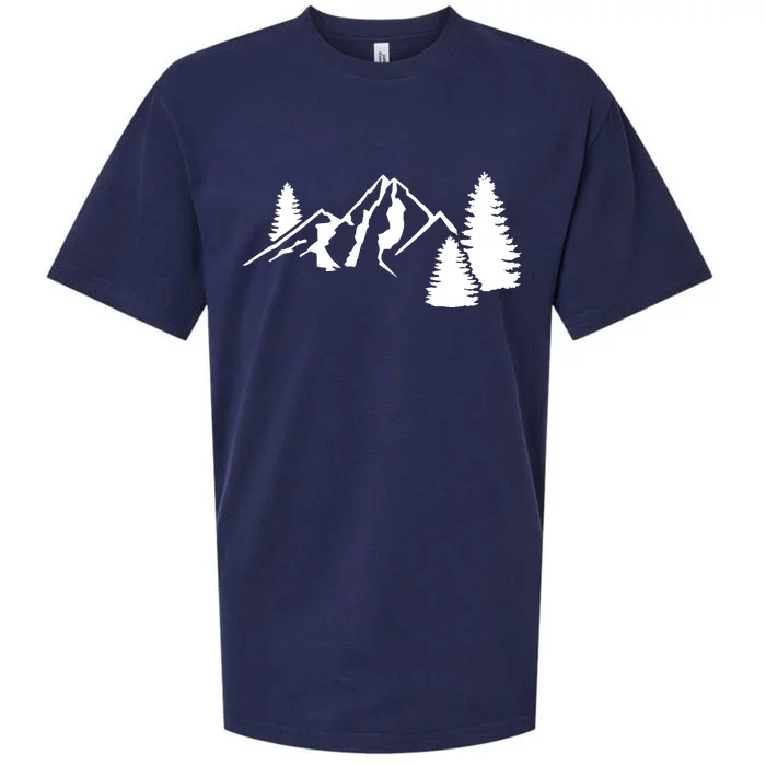 Mountains Camping Sueded Cloud Jersey T-Shirt