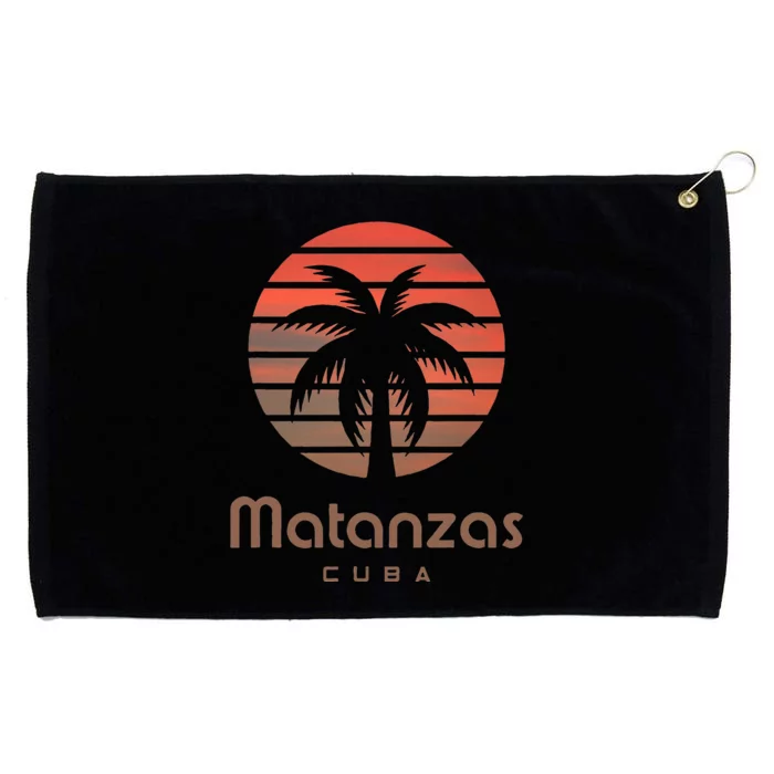 Matanzas Cuba Grommeted Golf Towel