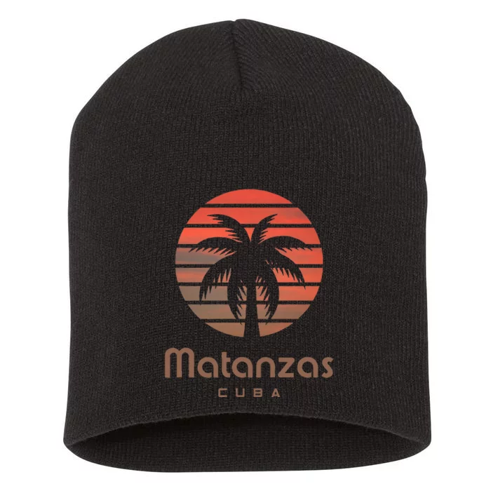 Matanzas Cuba Short Acrylic Beanie