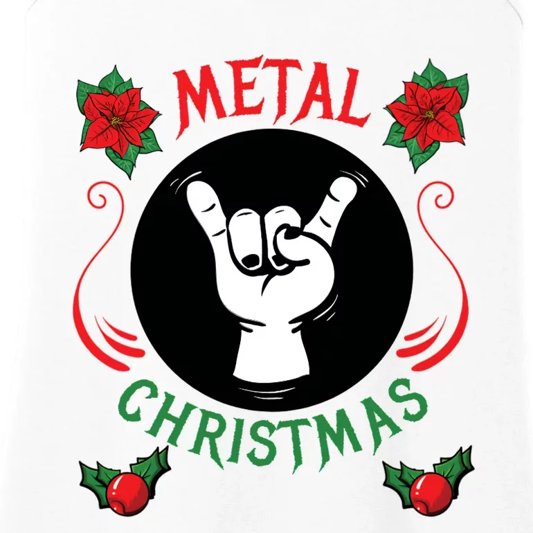 Metal Christmas Ladies Essential Tank