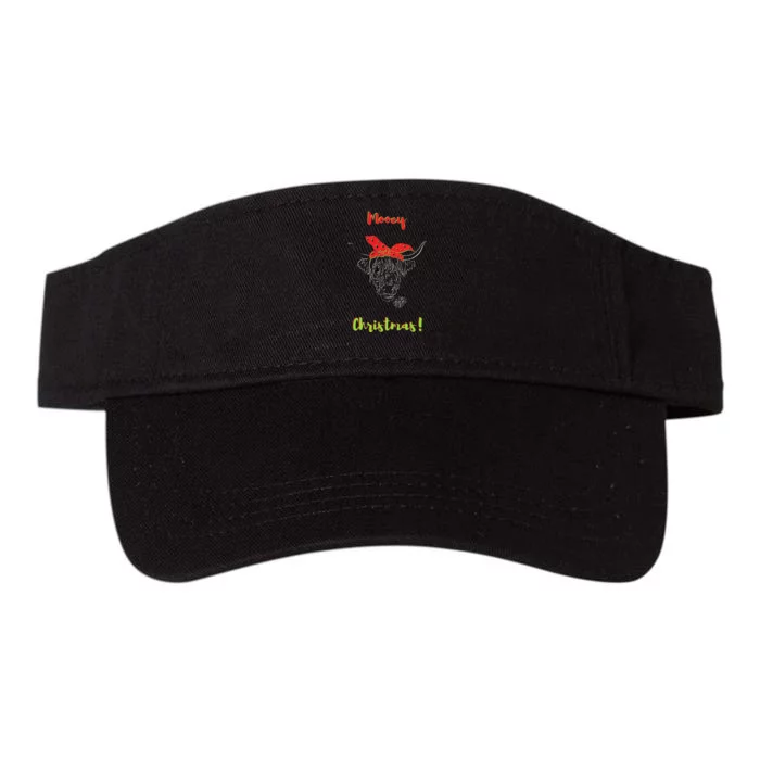 Mooey Christmas Valucap Bio-Washed Visor