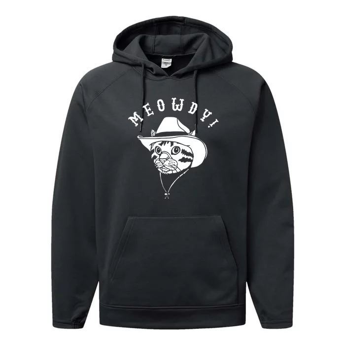 Meowdy Cat Performance Fleece Hoodie