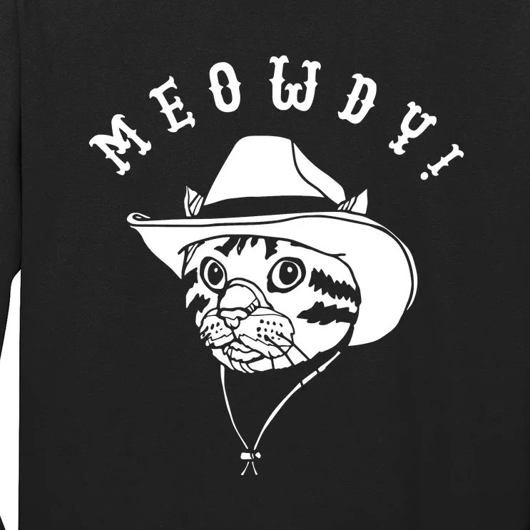 Meowdy Cat Long Sleeve Shirt