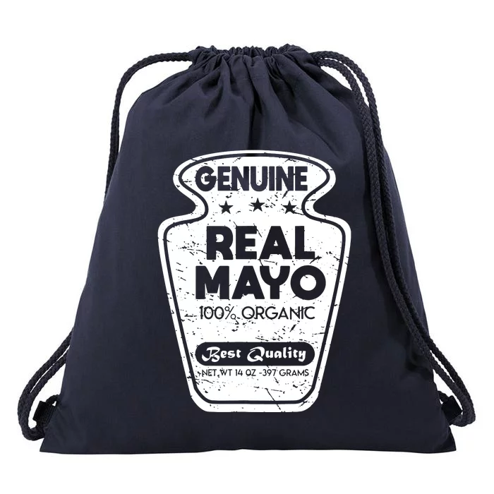 Mayonnaise Costume Drawstring Bag