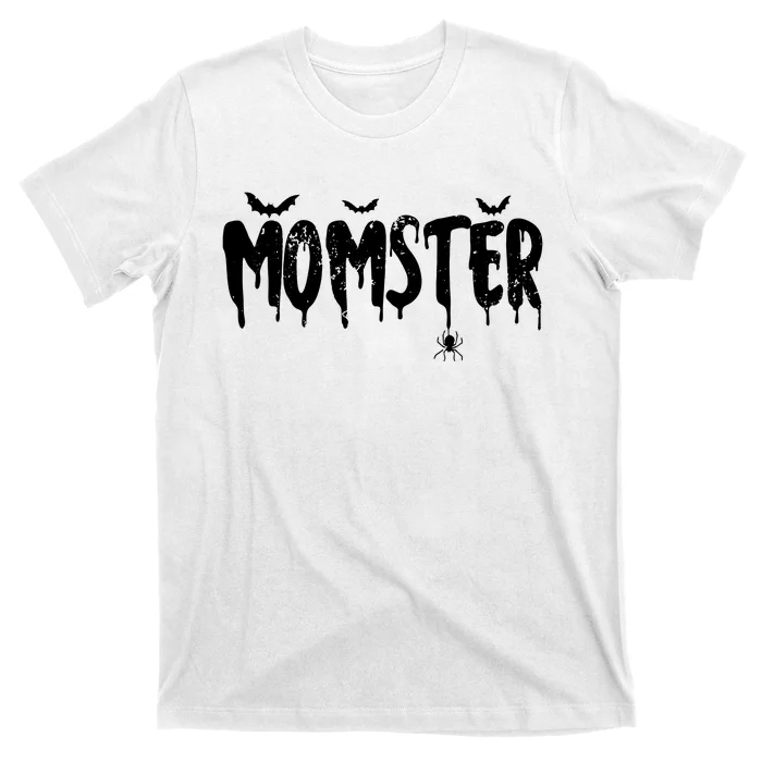 Momster Couple Matching Family Mom Dad Halloween Party T-Shirt