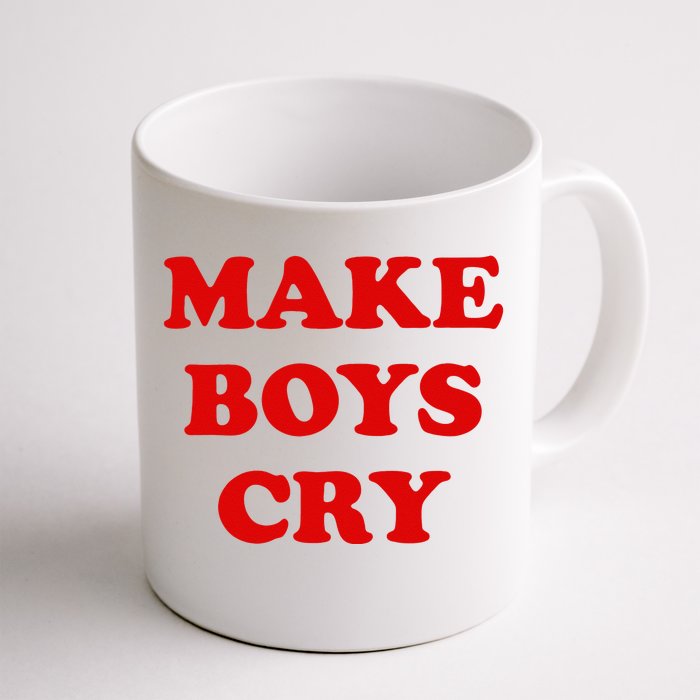 Make Cry Front & Back Coffee Mug