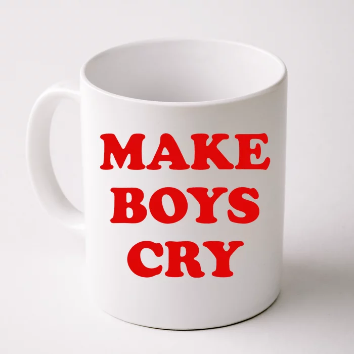 Make Cry Front & Back Coffee Mug