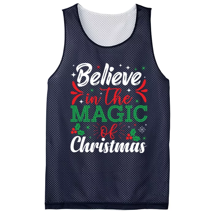 Merry Christmas Mesh Reversible Basketball Jersey Tank