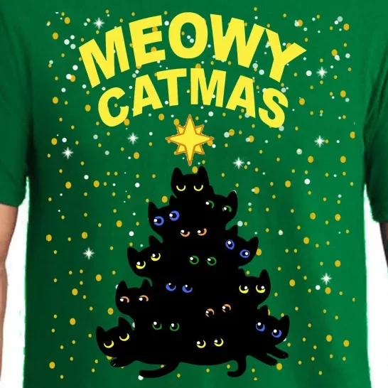 Meowy Christmas Pajama Set