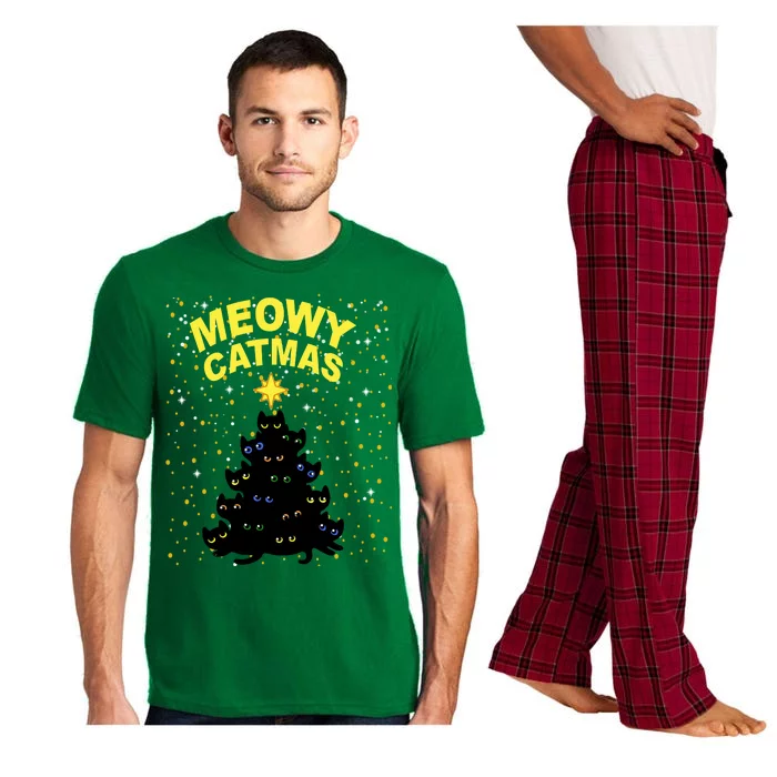 Meowy Christmas Pajama Set