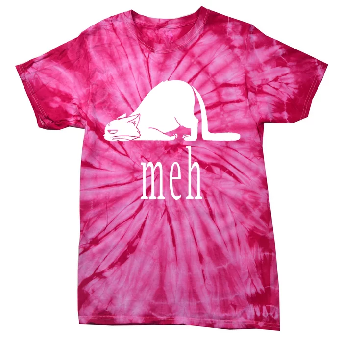 Meh Cat Tie-Dye T-Shirt