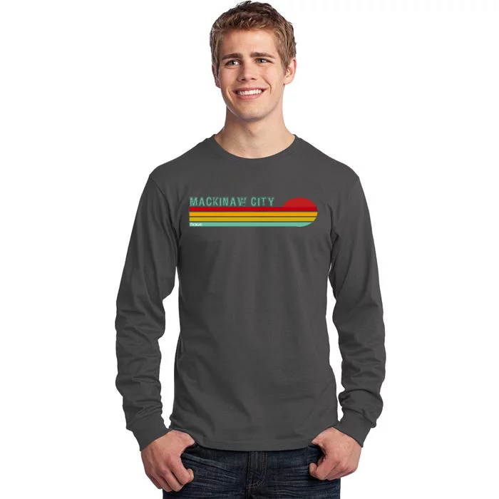 Mackinaw City Michigan Tall Long Sleeve T-Shirt