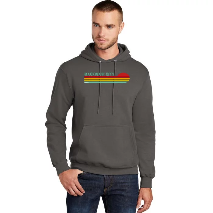 Mackinaw City Michigan Tall Hoodie