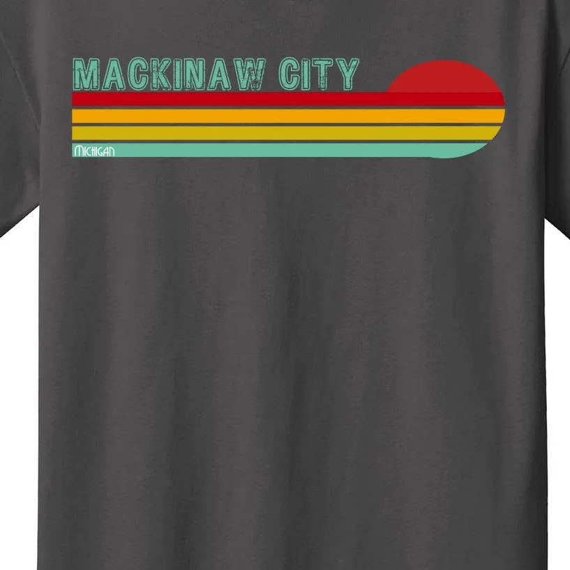 Mackinaw City Michigan Kids T-Shirt