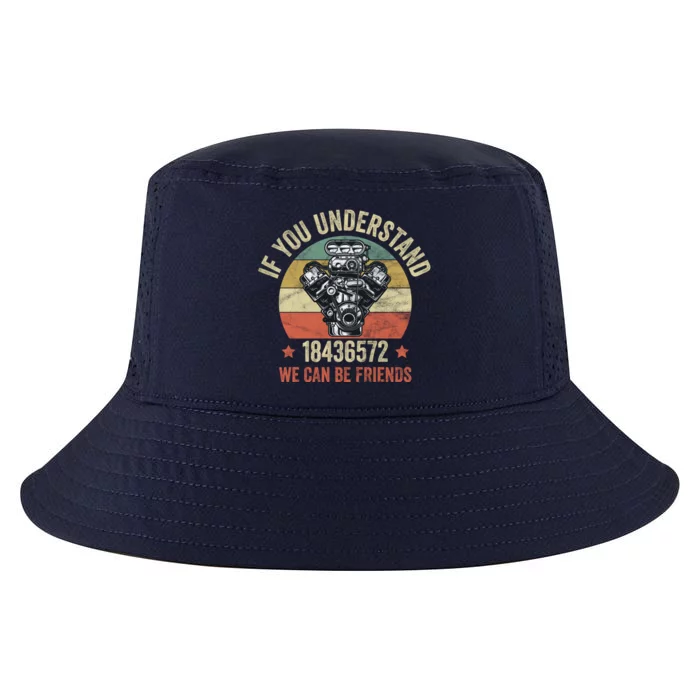 Mechanic Car Mechanic 18436572 V8 Mechanical Engineer Gift Cool Comfort Performance Bucket Hat