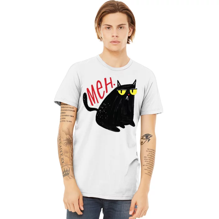 Meh Cat Premium T-Shirt