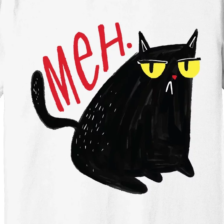 Meh Cat Premium T-Shirt