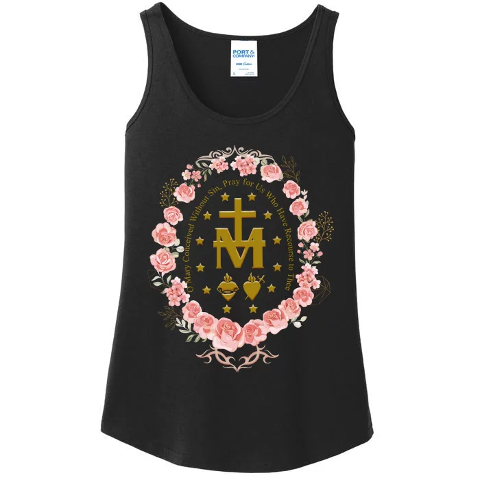 Marian Catholic Ladies Essential Tank