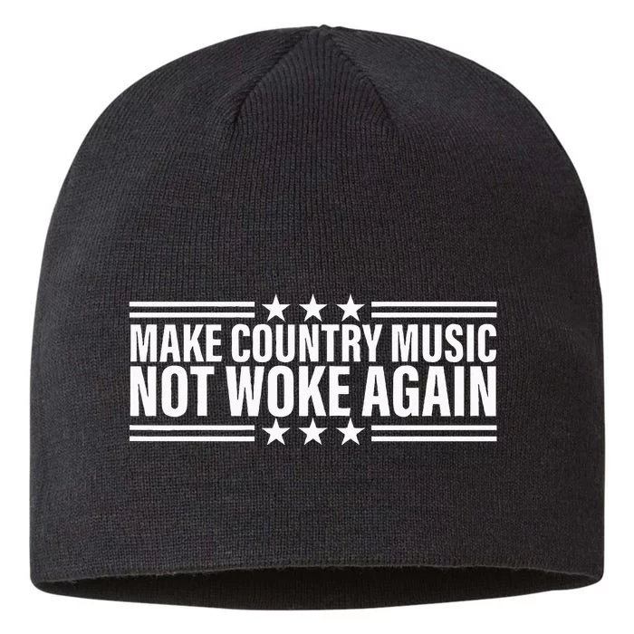 Make Country Music Not Woke Again 8 1/2in Sustainable Knit Beanie