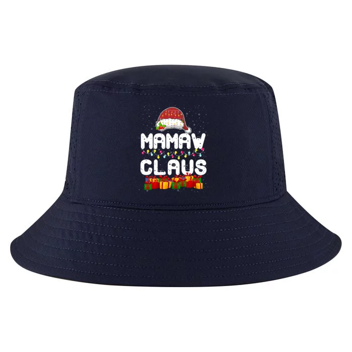 Mamaw Claus Matching Christmas Grandma Xmas Santa Gift Cool Comfort Performance Bucket Hat