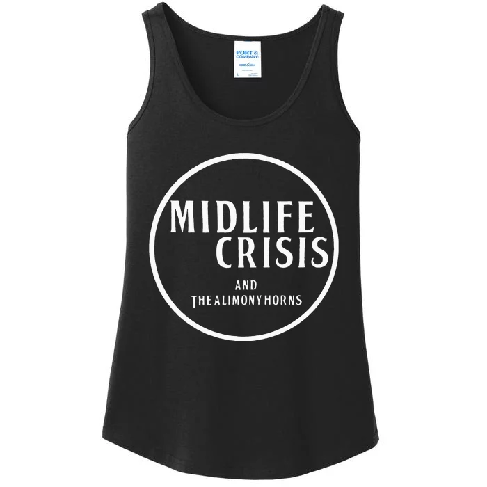 Midlife Crisis Ladies Essential Tank