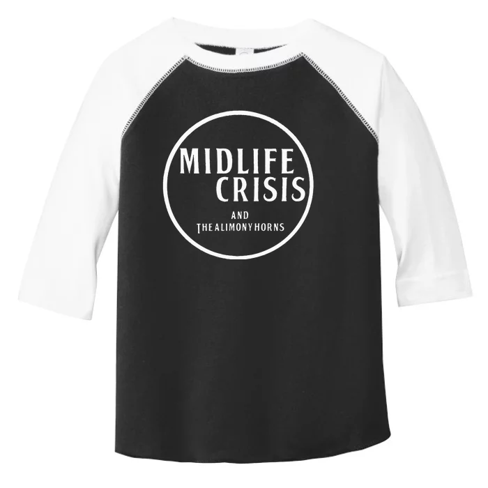 Midlife Crisis Toddler Fine Jersey T-Shirt