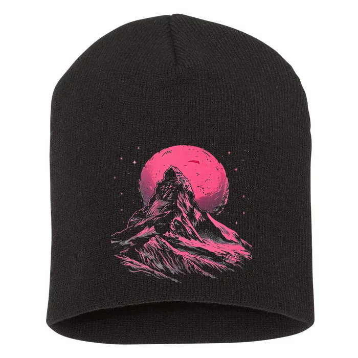 Mountain Cool Short Acrylic Beanie