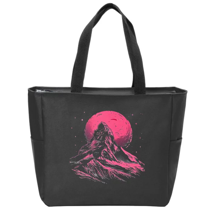 Mountain Cool Zip Tote Bag