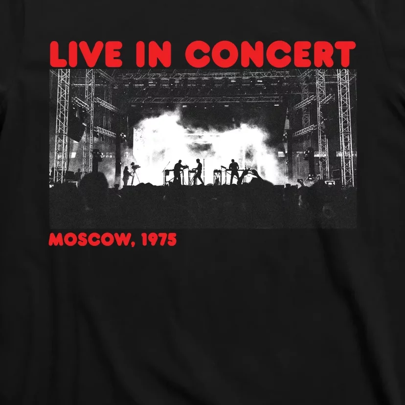 Music Concert Moscow 1975 T-Shirt