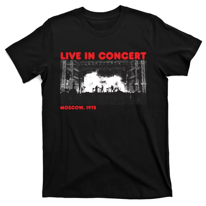 Music Concert Moscow 1975 T-Shirt