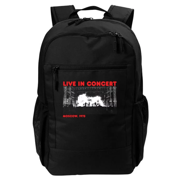 Music Concert Moscow 1975 Daily Commute Backpack