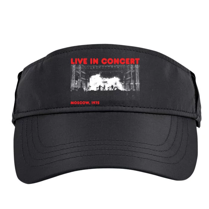 Music Concert Moscow 1975 Adult Drive Performance Visor