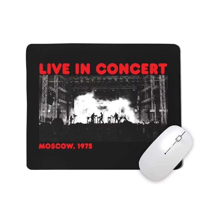 Music Concert Moscow 1975 Mousepad