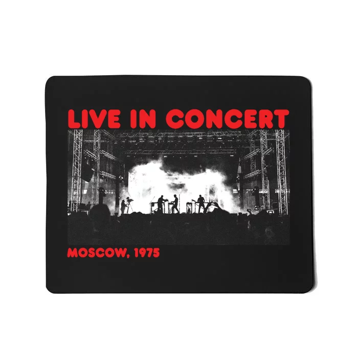 Music Concert Moscow 1975 Mousepad