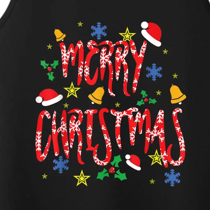 Merry Christmas Performance Tank